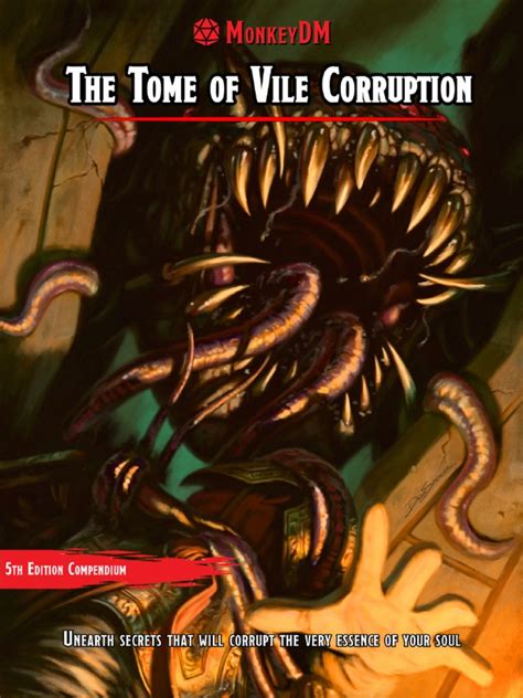 Once read, it cannot be read again for a number of turns. . Tome of vile corruption anyflip